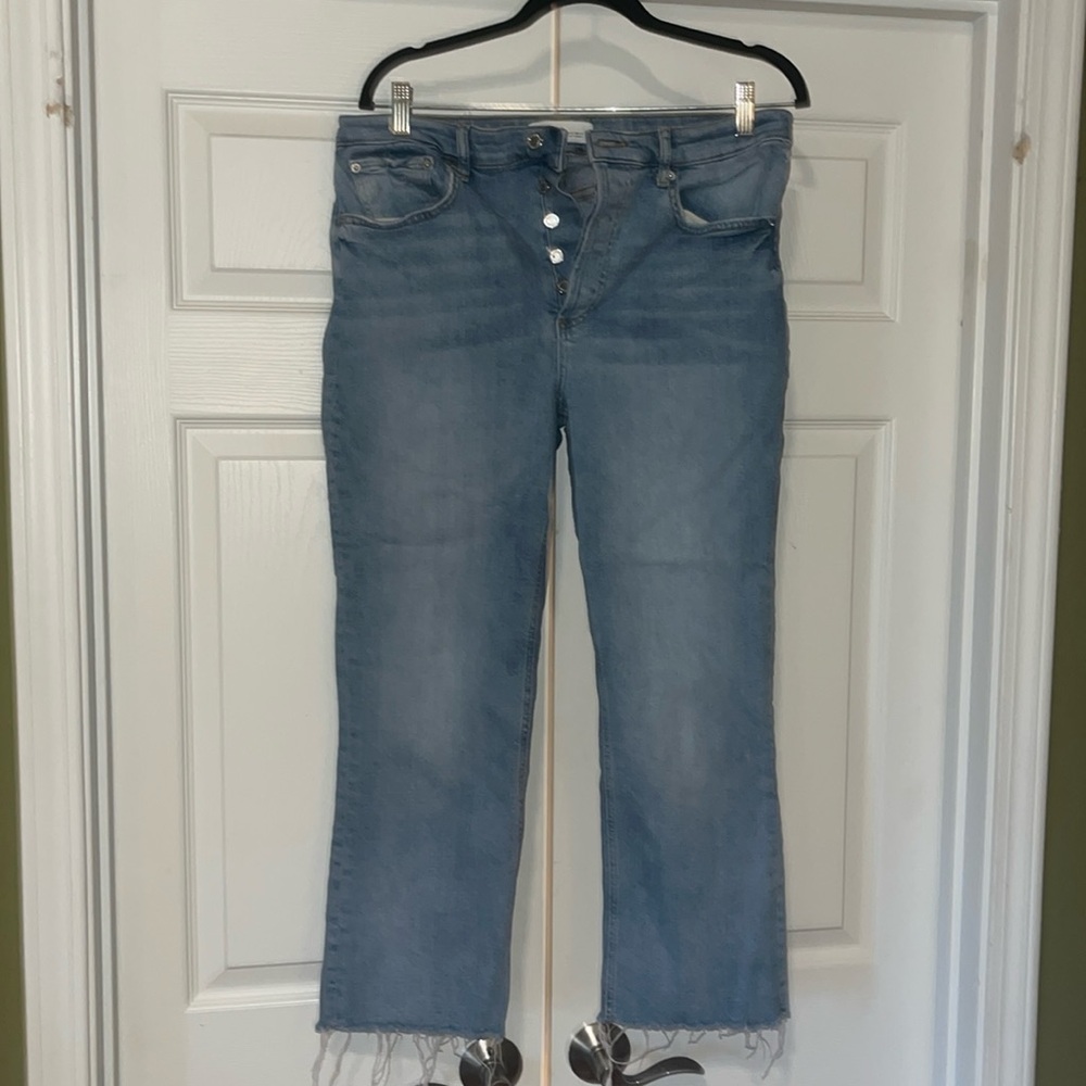 Zara Denim Cutoff jeans, size 12.